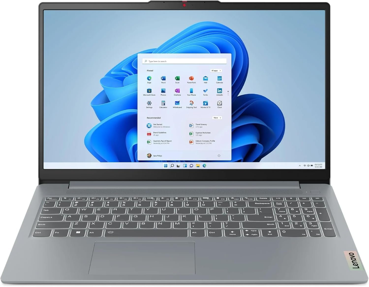 Lenovo IdeaPad Slim 3 Laptop - 13th Gen Intel core i7-13650H, 16GB RAM, 2TB SSD, Windows 11 Pro 15